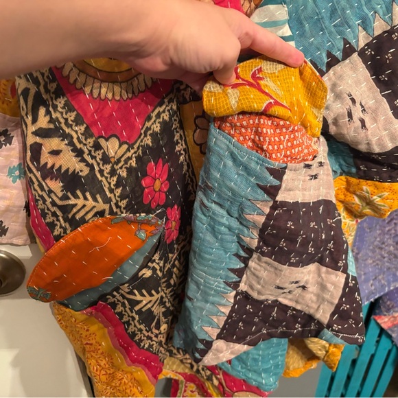 Colorful Patchwork Tunic - Picture 2 of 3